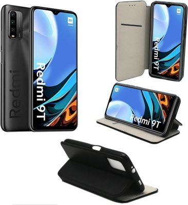 Housse XEPTIO Xiaomi Redmi 9T 4G Etui noir Housse XEPTIO Xiaomi Redmi 9T 4G Etui noir