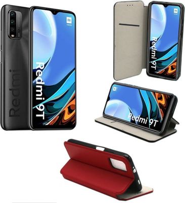 Housse XEPTIO Xiaomi Redmi 9T 4G Etui rouge