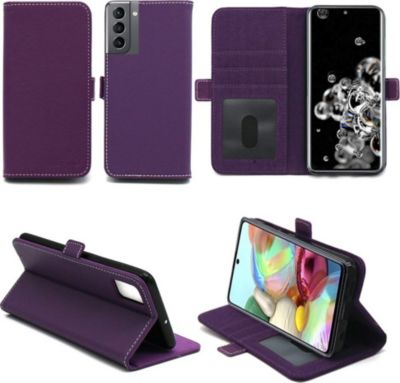 Housse XEPTIO Samsung Galaxy S21+ 5G Etui violet