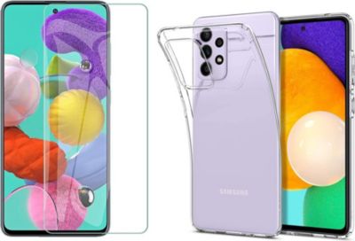 Protège écran XEPTIO Samsung Galaxy A52 5G gel tpu et vitre Protège écran XEPTIO Samsung Galaxy A52 5G gel tpu et vitre