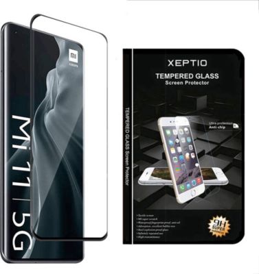 Protège écran XEPTIO Xiaomi Mi 11 5G vitre noir