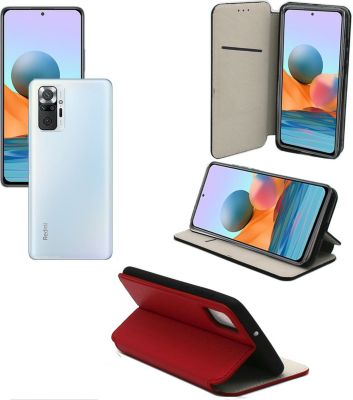 Housse XEPTIO Xiaomi Redmi Note 10 Pro rouge