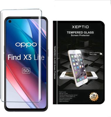 Protège écran XEPTIO OPPO Find X3 LITE 5G verre trempé Protège écran XEPTIO OPPO Find X3 LITE 5G verre trempé