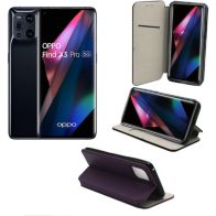 Housse XEPTIO OPPO Find X3 Pro 5G pochette violette
