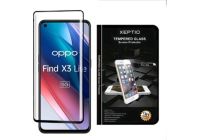 Protège écran XEPTIO OPPO Find X3 Neo 5G vitre noir