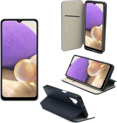 Housse XEPTIO Samsung Galaxy A32 4G Etui bleu Housse XEPTIO Samsung Galaxy A32 4G Etui bleu