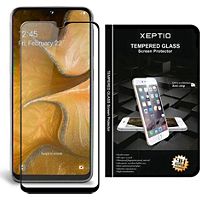 Protège écran XEPTIO Samsung Galaxy A32 4G vitre noir