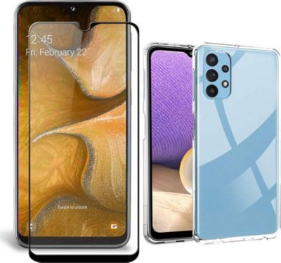Protège écran XEPTIO Samsung Galaxy A32 4G tpu et full noir