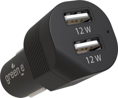 Chargeur allume-cigare GREEN_E Allume Cigare Ecoconçu 2 USB 4,8A Voitur