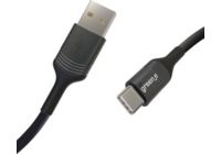 Chargeur USB C GREEN_E Cable Ecoconçu USB-C - USB 2,5m NOIR