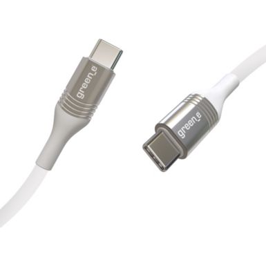 Chargeur USB C GREEN_E Cable Ecoconçu USB-C - USB-C 1,2m BLANC