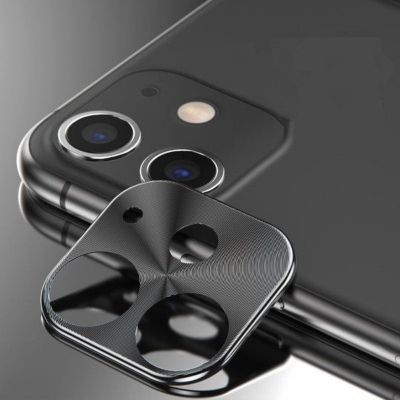 Avizar Faux Appareil Photo pour iPhone 11 Pro Autocollant Protège Caméra en  Verre Blanc
