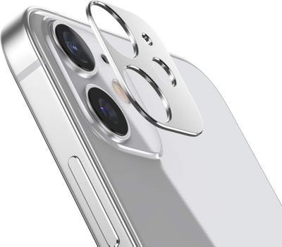 Protège objectif SHOT CASE Protège Cameras Metal IPHONE 12 ARGENT