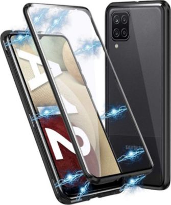 Coque intégrale SHOT CASE Verre Trempe SAMSUNG Galaxy A12 NOIR Coque intégrale SHOT CASE Verre Trempe SAMSUNG Galaxy A12 NOIR