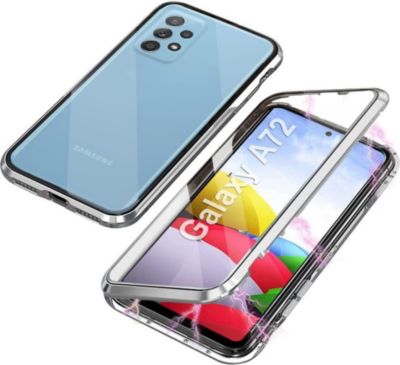 Coque intégrale SHOT CASE Verre Trempe SAMSUNG Galaxy A72 NOIR