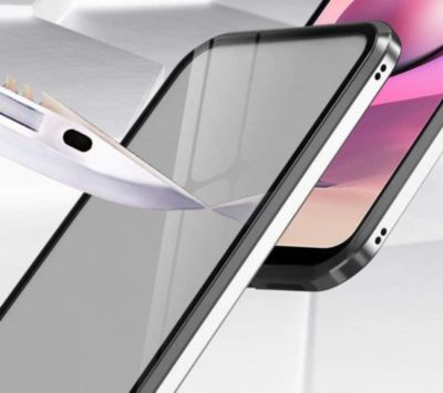 Coque intégrale SHOT CASE Verre Trempe HUAWEI P50 Pro BLANC