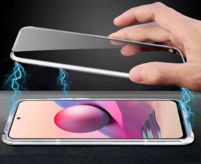 Coque intégrale SHOT CASE Verre Trempe HUAWEI P50 Pro + BLANC