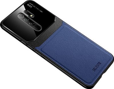 Coque SHOT CASE Effet Cuir XIAOMI Redmi 9 BLEU