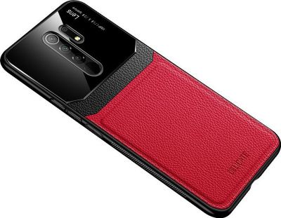 Coque SHOT CASE Effet Cuir XIAOMI Redmi 9 ROUGE