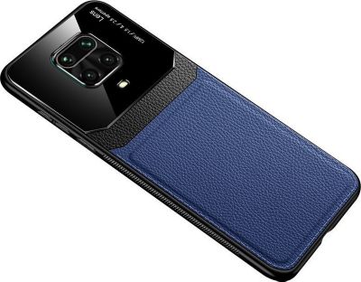 Coque SHOT CASE Cuir XIAOMI Redmi Note 9 Pro Max BLEU