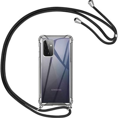 Coque avec cordon SHOT CASE Coque Cordon SAMSUNG Galaxy A72 NOIR
