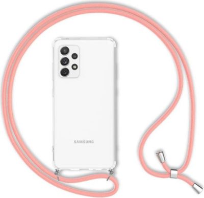 Coque avec cordon SHOT CASE Coque Cordon SAMSUNG Galaxy A72 ROSE