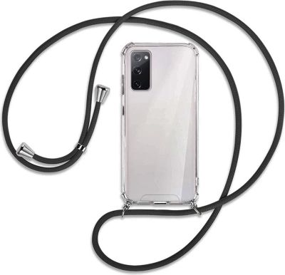 Coque avec cordon SHOT CASE Coque Cordon SAMSUNG Galaxy S20 FE NOIR