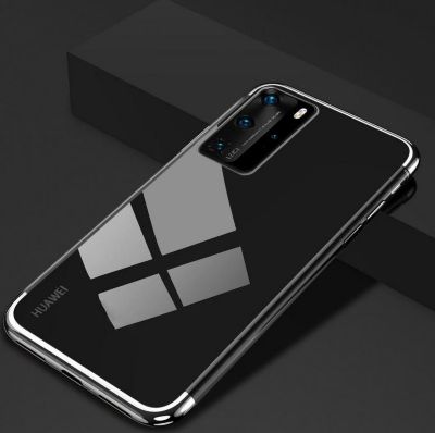 Coque SHOT CASE Silicone Bord HUAWEI P50 Fine ARGENT Coque SHOT CASE Silicone Bord HUAWEI P50 Fine ARGENT