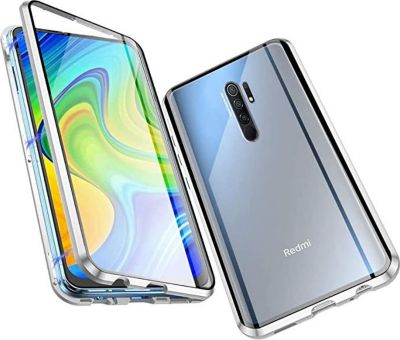 Coque intégrale SHOT CASE Verre Trempe XIAOMI Redmi 9 BLANC Coque intégrale SHOT CASE Verre Trempe XIAOMI Redmi 9 BLANC