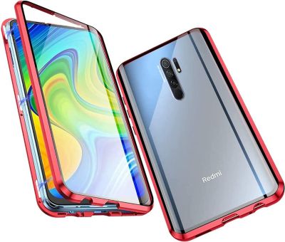 Coque intégrale SHOT CASE Verre Trempe XIAOMI Redmi 9 ROUGE Coque intégrale SHOT CASE Verre Trempe XIAOMI Redmi 9 ROUGE