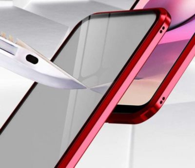 Coque intégrale SHOT CASE Verre XIAOMI Redmi Note 10Pro ROUGE Coque intégrale SHOT CASE Verre XIAOMI Redmi Note 10Pro ROUGE