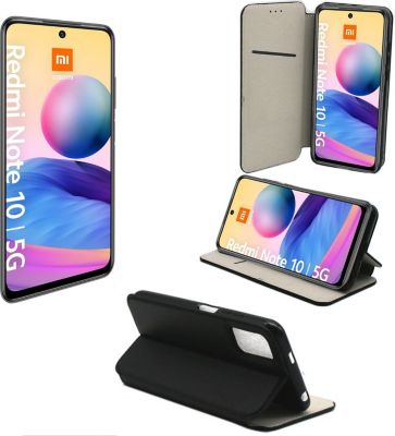 Housse XEPTIO Xiaomi Redmi Note 10 5G housse noire Housse XEPTIO Xiaomi Redmi Note 10 5G housse noire
