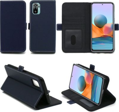 Housse XEPTIO Xiaomi Redmi Note 10S Etui bleu