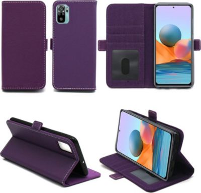 Housse XEPTIO Xiaomi Redmi Note 10S Etui violet Housse XEPTIO Xiaomi Redmi Note 10S Etui violet