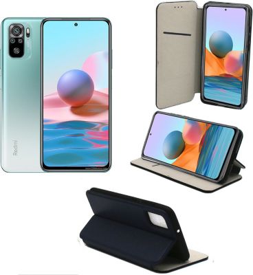 Housse XEPTIO Xiaomi Redmi Note 10S housse bleue Housse XEPTIO Xiaomi Redmi Note 10S housse bleue