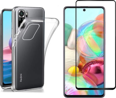 Protège écran XEPTIO Xiaomi Redmi Note 10S tpu et full noir