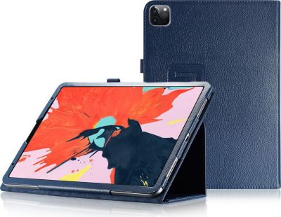 Housse XEPTIO Apple IPad PRO 12,9 M1 2021 bleue
