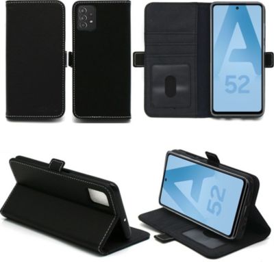 Housse XEPTIO Samsung Galaxy A52s 5G Etui noir