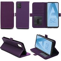 Housse XEPTIO Samsung Galaxy A52s 5G Etui violet