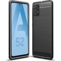 Coque XEPTIO Samsung Galaxy A52s 5G carbone noir