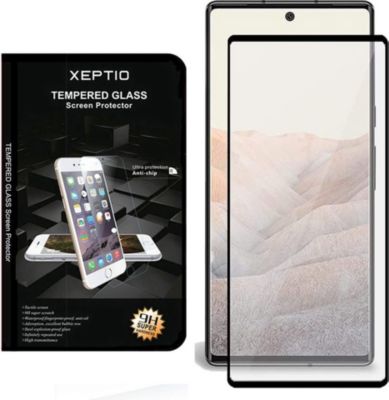 Protège écran XEPTIO Google Pixel 6 5G vitre noir