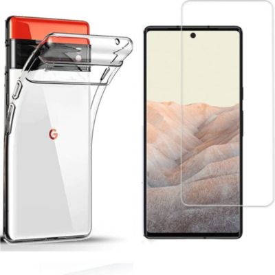 Protège écran XEPTIO Google Pixel 6 5G gel tpu et vitre Protège écran XEPTIO Google Pixel 6 5G gel tpu et vitre