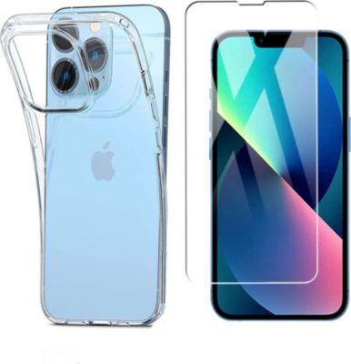 Protège écran XEPTIO Apple iPhone 13 PRO 5G gel tpu et vitre Protège écran XEPTIO Apple iPhone 13 PRO 5G gel tpu et vitre