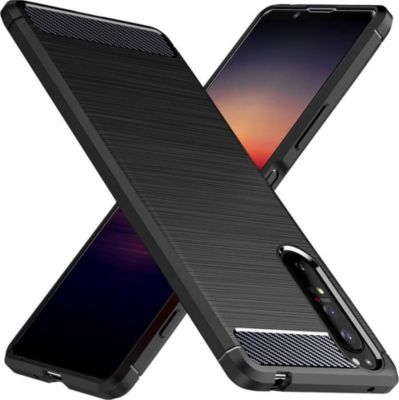 Coque XEPTIO Sony Xperia 1 III 5G carbone noir Coque XEPTIO Sony Xperia 1 III 5G carbone noir