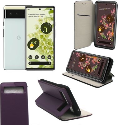 Housse XEPTIO Google Pixel 6 5G Etui violet Housse XEPTIO Google Pixel 6 5G Etui violet