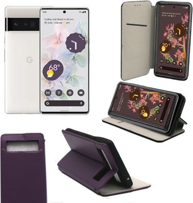Housse XEPTIO Google Pixel 6 PRO 5G Etui violet