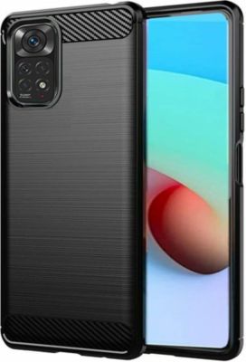 Coque XEPTIO Xiaomi Redmi Note 11 4G carbone noir Coque XEPTIO Xiaomi Redmi Note 11 4G carbone noir