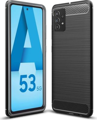 Coque XEPTIO Samsung Galaxy A53 5G carbone noir Coque XEPTIO Samsung Galaxy A53 5G carbone noir