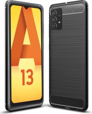 Coque XEPTIO Samsung Galaxy A13 4G carbone noir Coque XEPTIO Samsung Galaxy A13 4G carbone noir