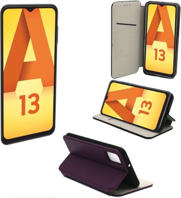 Housse XEPTIO Samsung Galaxy A13 4G Etui violet